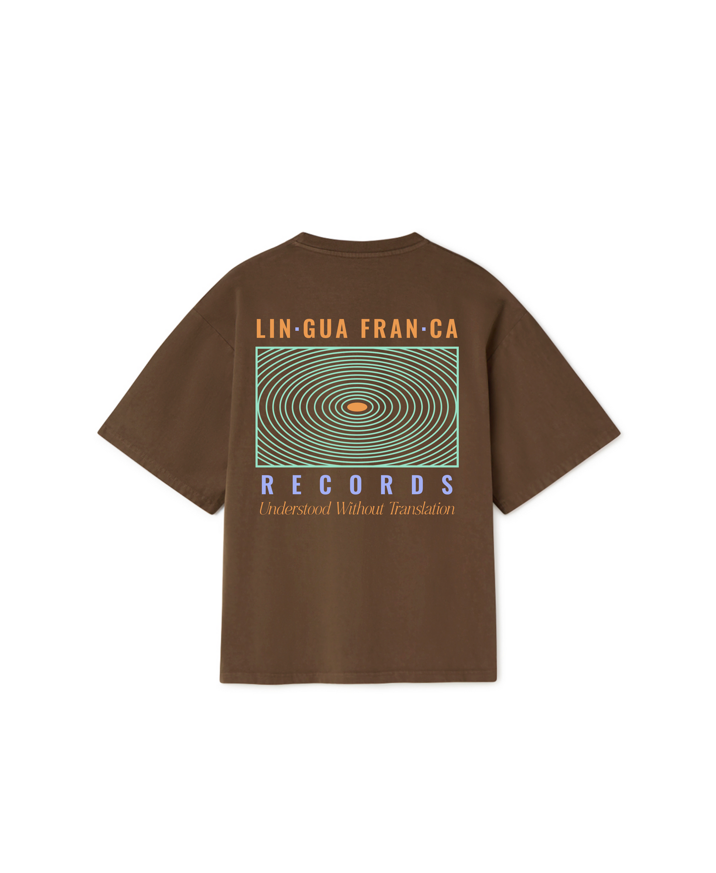 Records Tee (Mocha)