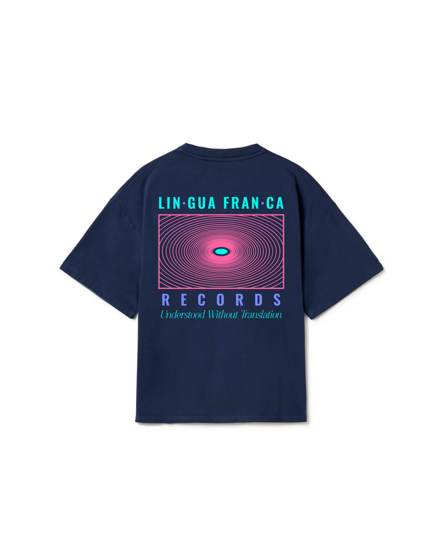 Records Tee (Navy)